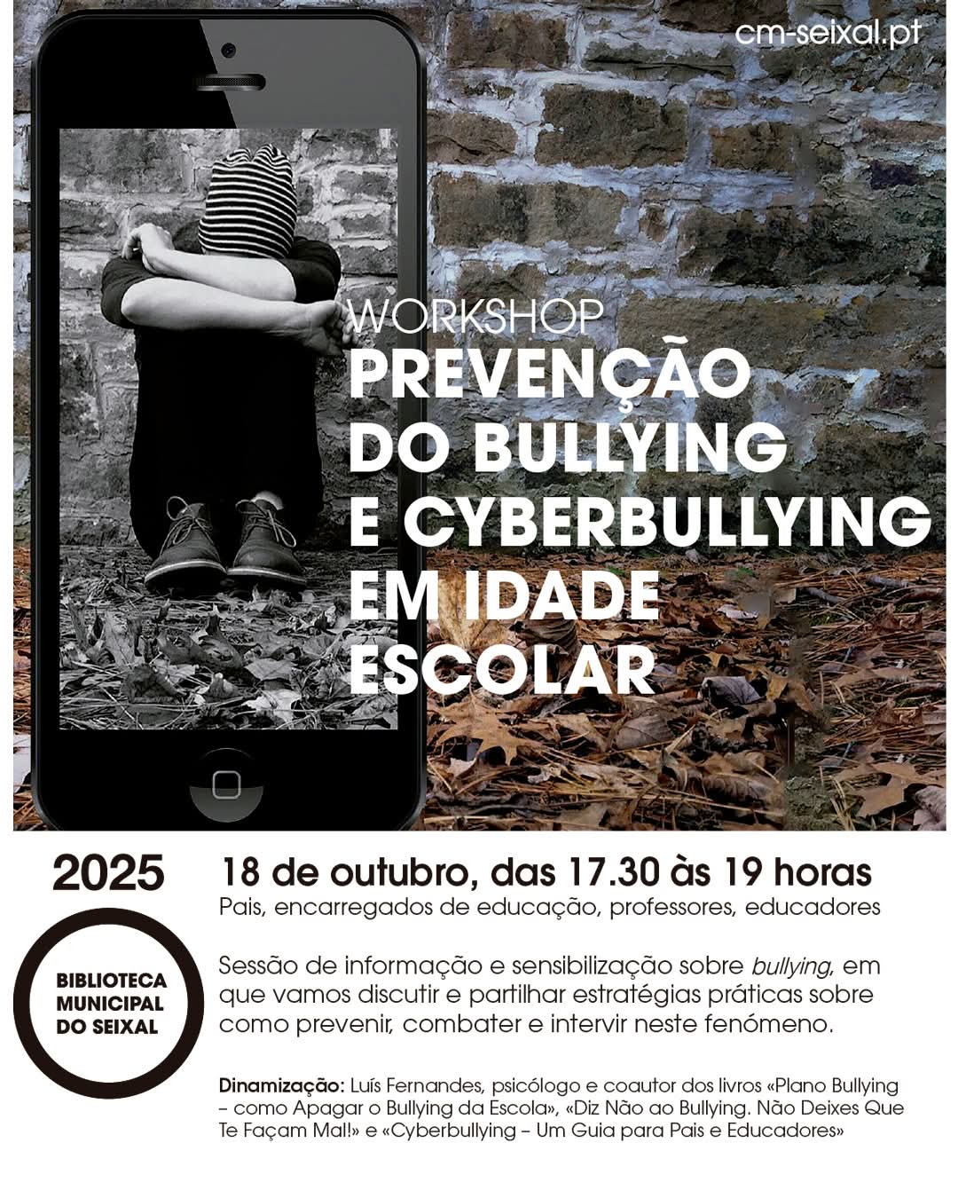 Workshop sobre Prevenção de Bullying e Cyberbullying em Idade Escolar